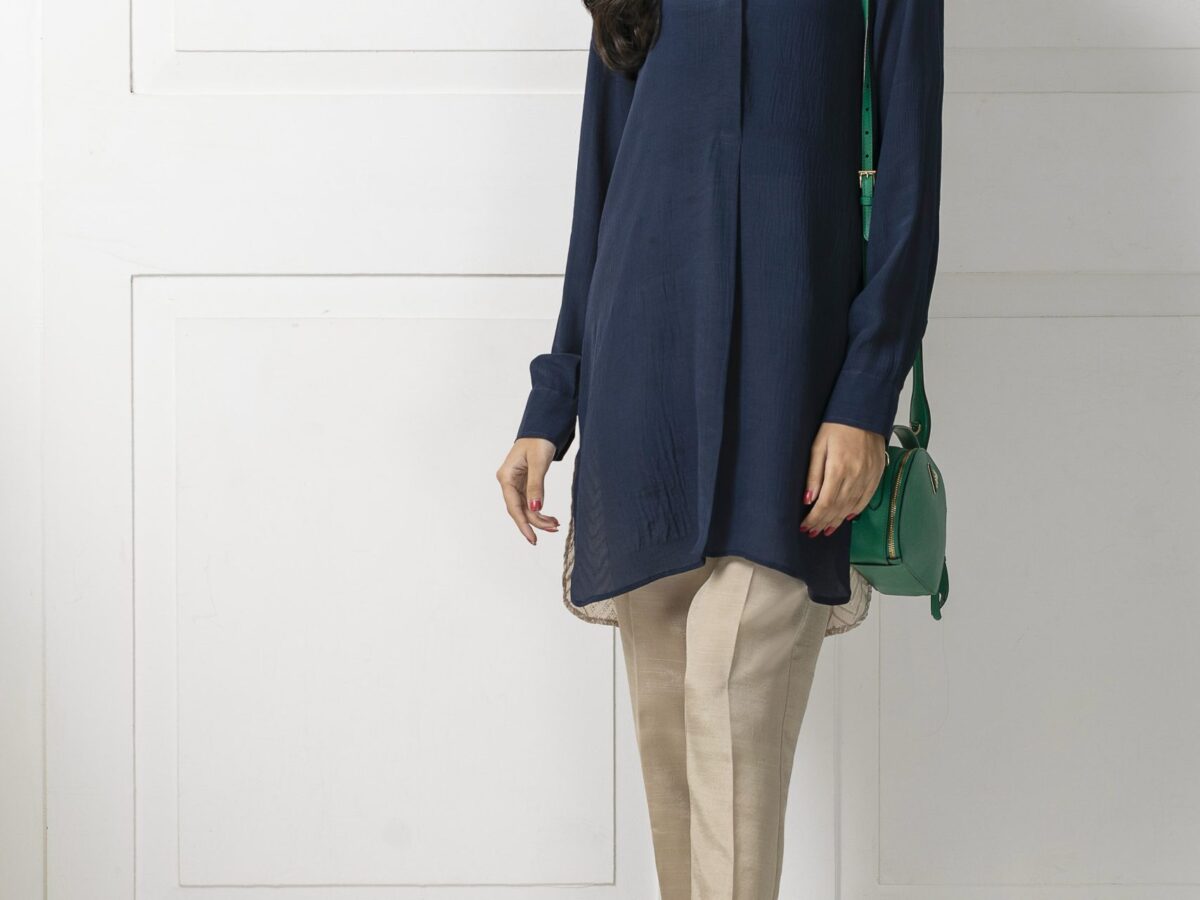 Lime Long Shirt - SHK 921 — Shehrnaz