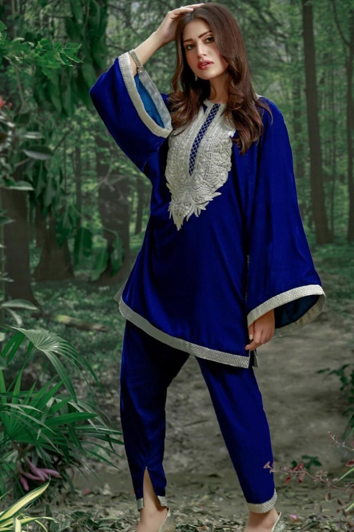 Long shirt best sale dress pakistani 2018