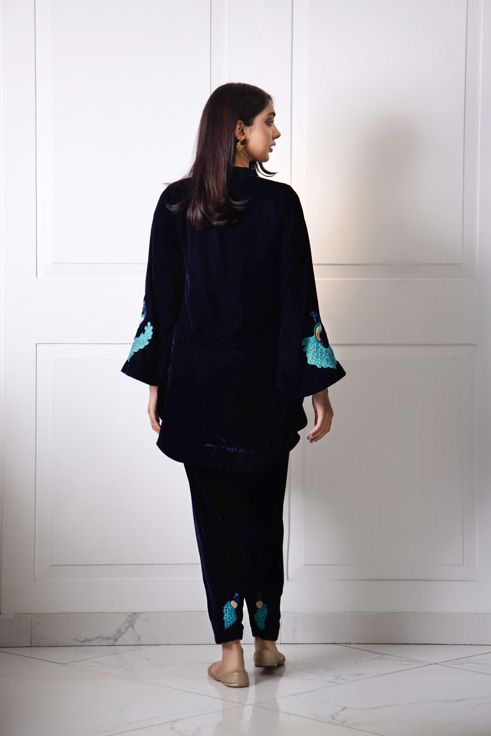 order pakistani designer dresses online-shk-881