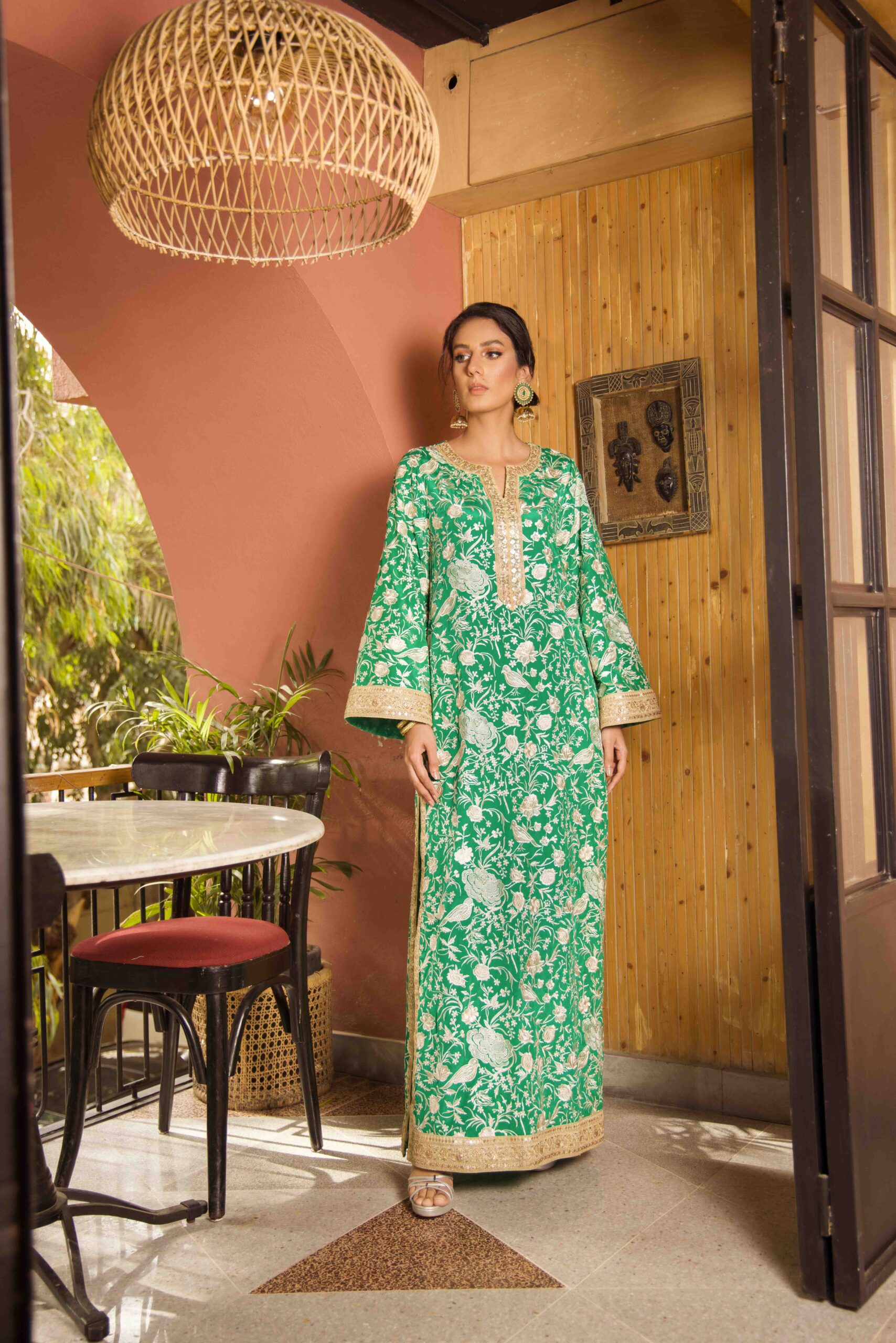 Latest Indian Designer Kaftan Dress for Women in India