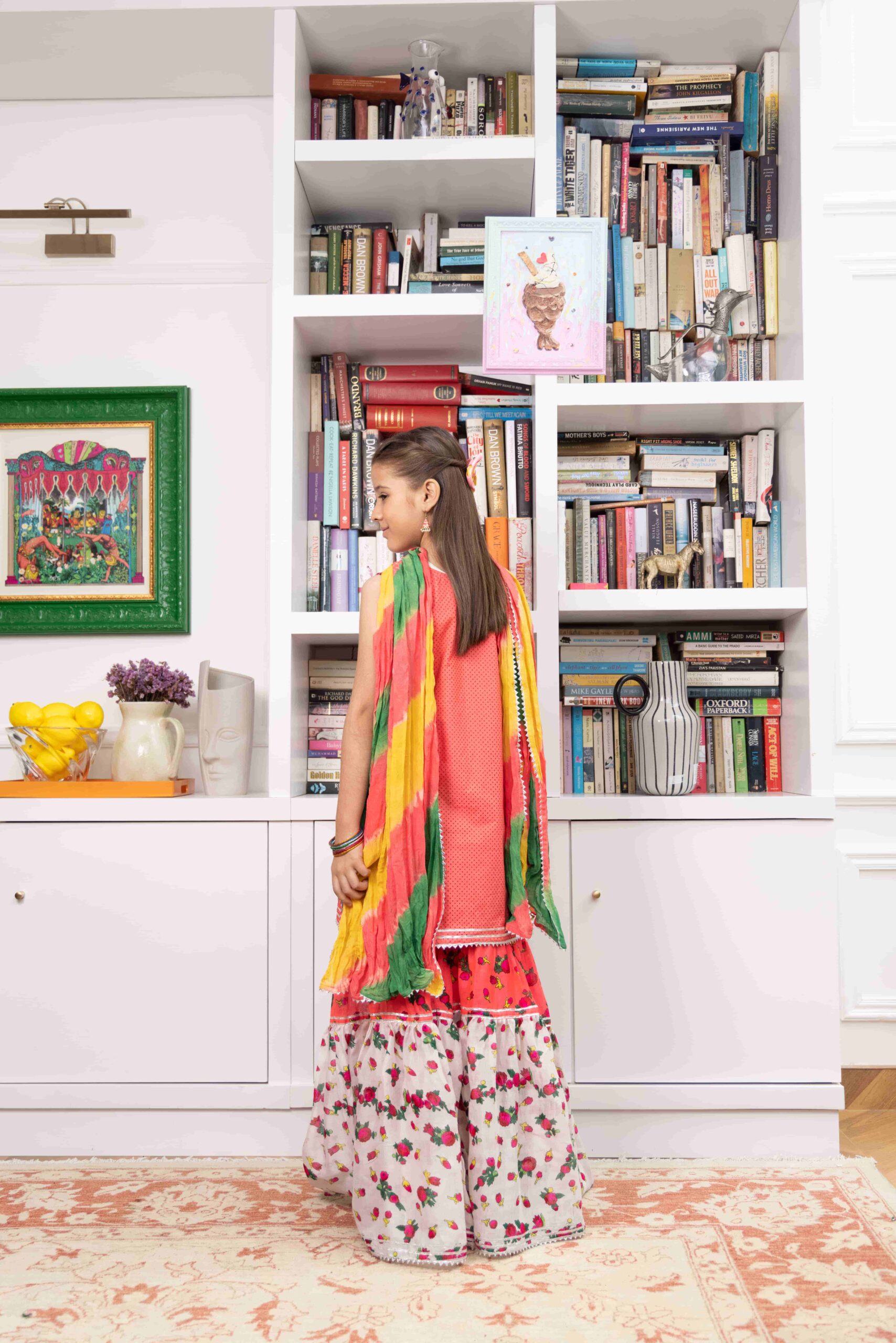 Pakistani Girl Gharara Dress Order Online - SHKK-1148