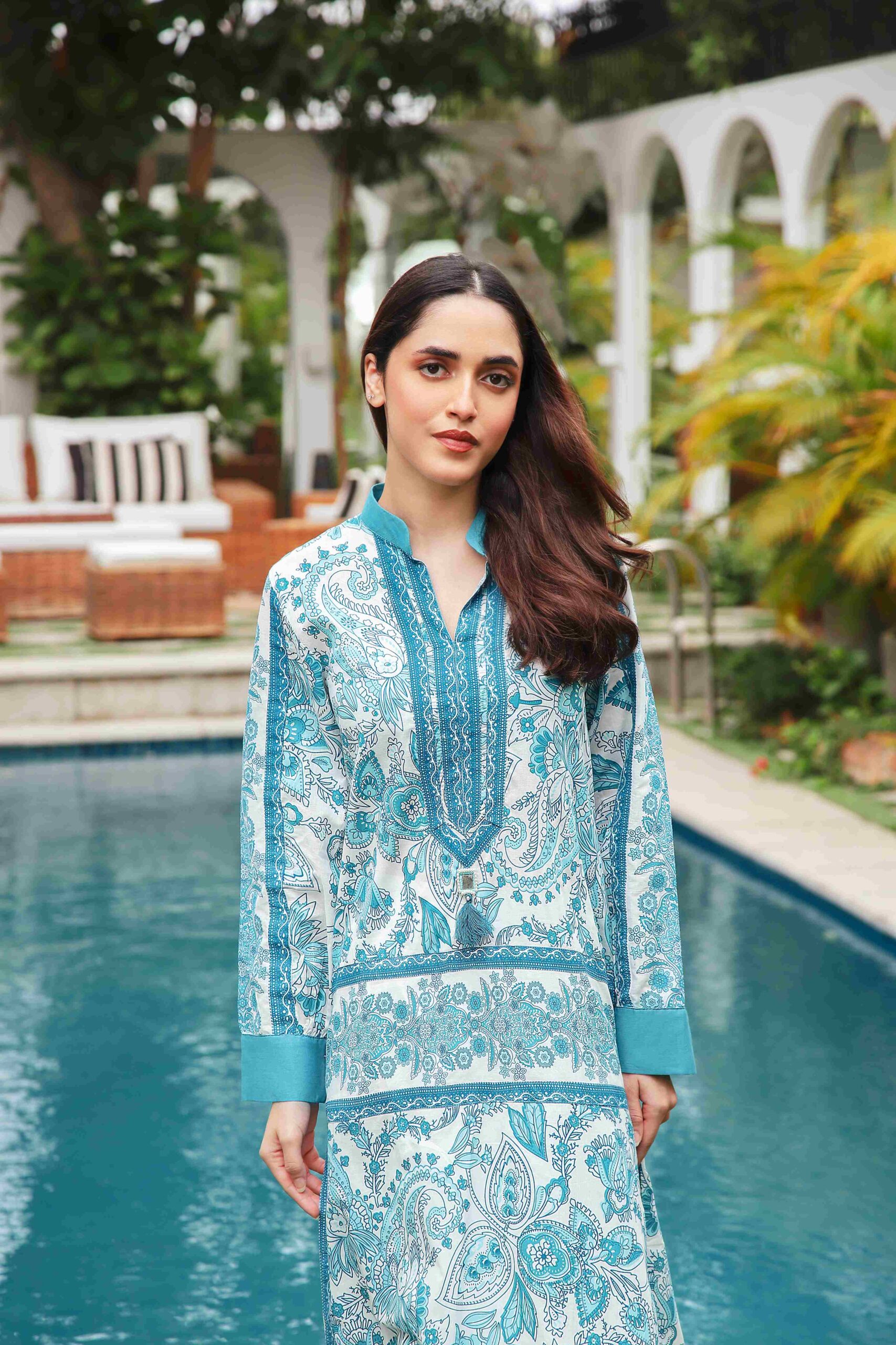Pakistani Designer Dresses Online - SHK-1194