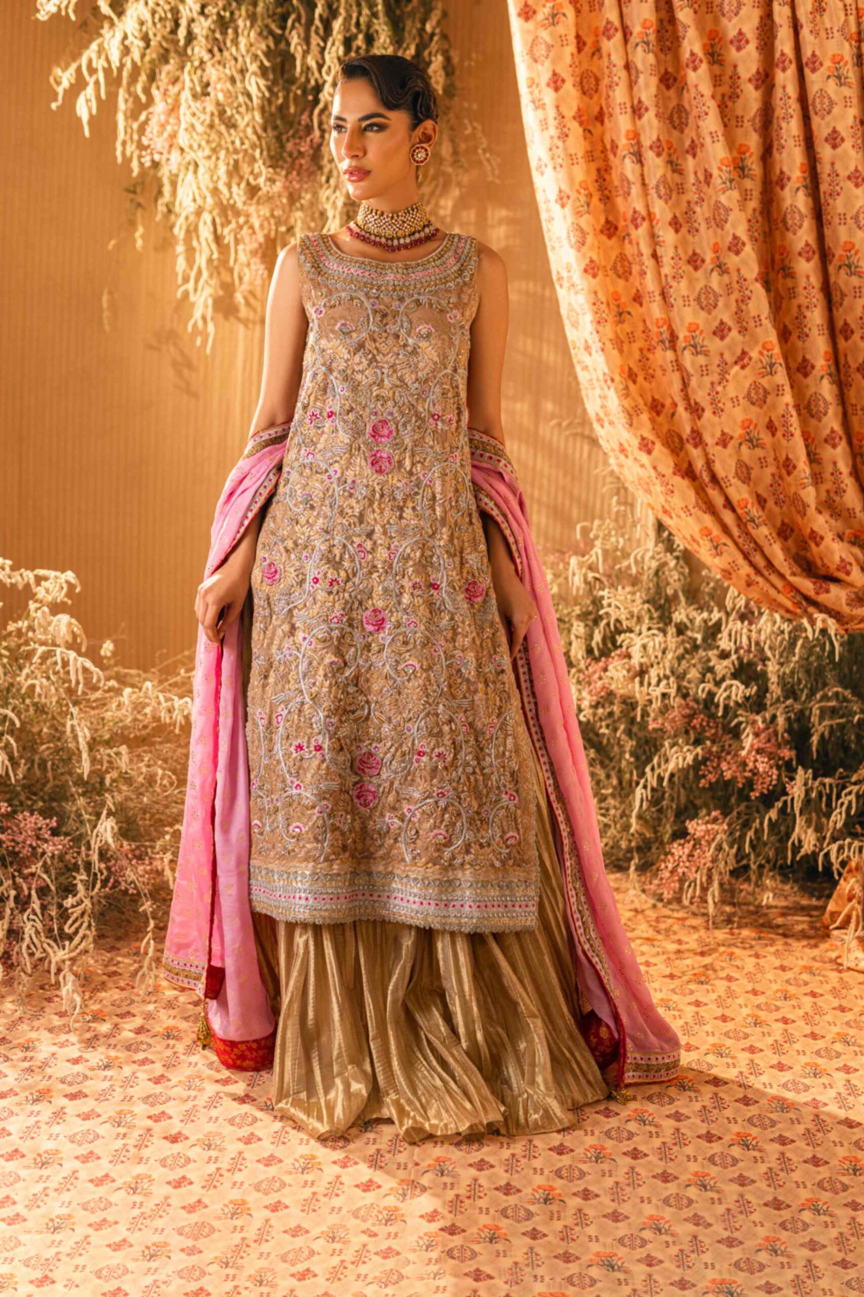 Pakistani Designer Wedding Dresses Online - SHK-1198