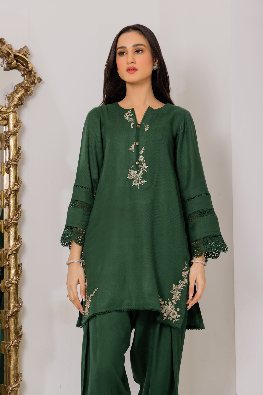 shop Green shawl shirt online