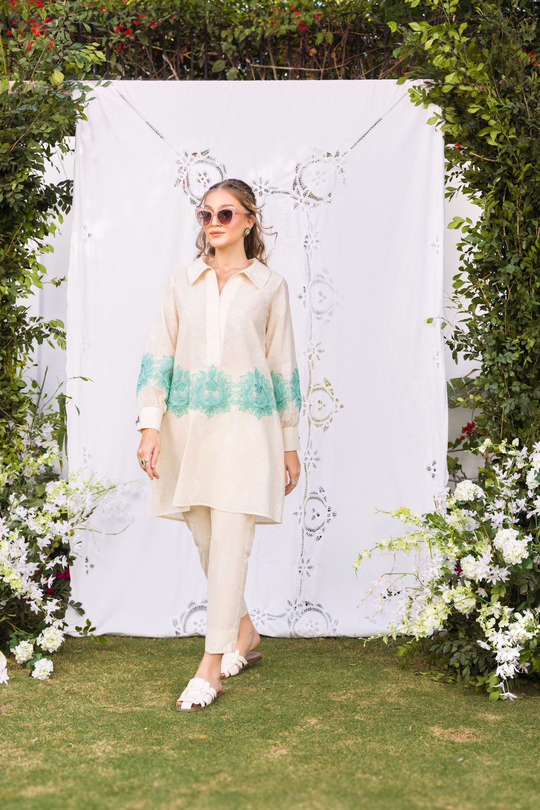 Pakistani Designers Dress Online - SHK-1250