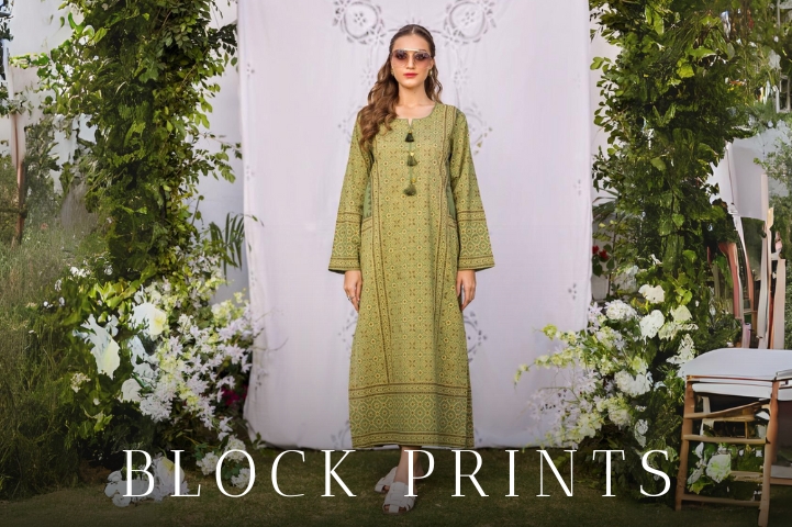 block printed suits online pakistan