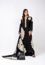 black Pakistani dress