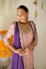 DSC00685 Designer Leni Blush Anarkali Set