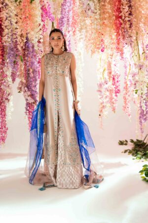 Rhea Gold Long Coat Set Online