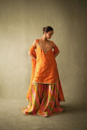 Pakistani Designer Gharara Suit