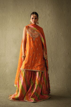 Pakistani Designer Gharara Suit