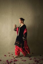 Pakistani Designer Velvet Suit