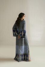 navy blue ajrak blue kaftan