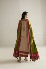 DSC05954 copy beige green kurta set