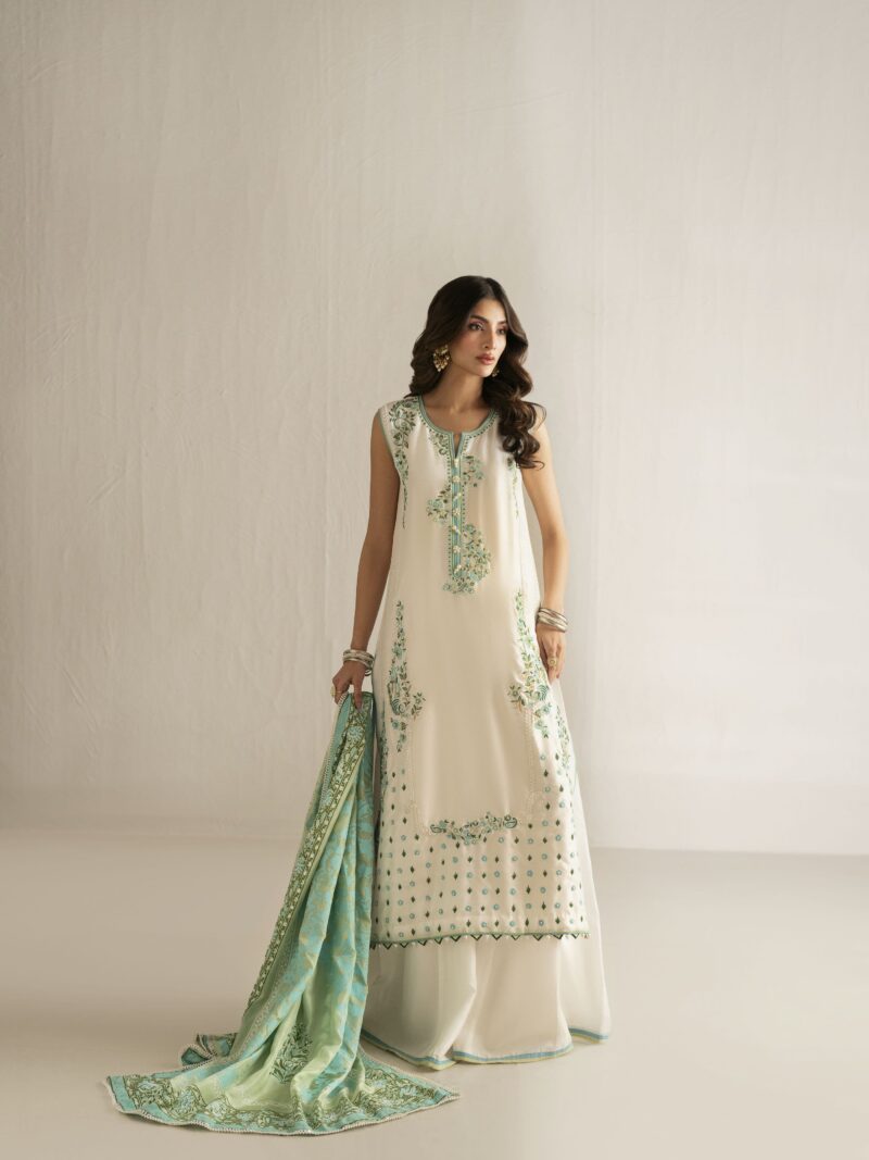 Ivory Sage Breeze Suit