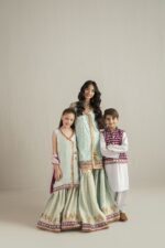 DSC07209 copy ferozi blue kids gharara set