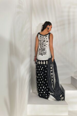 Block Print Palazzo Suit