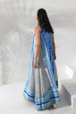 SHK-1676 (1) Printed Chiffon Kaftan