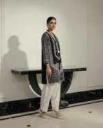 Noir Heritage Suit (3) Black and White Cotton Suit